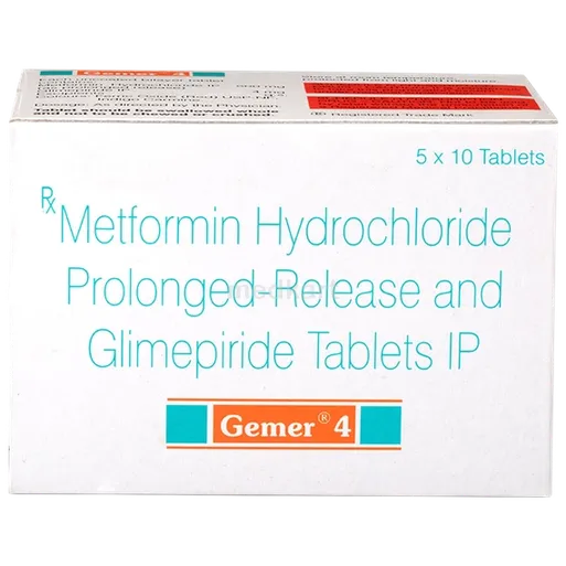 gemer 4mg tablet 10's
